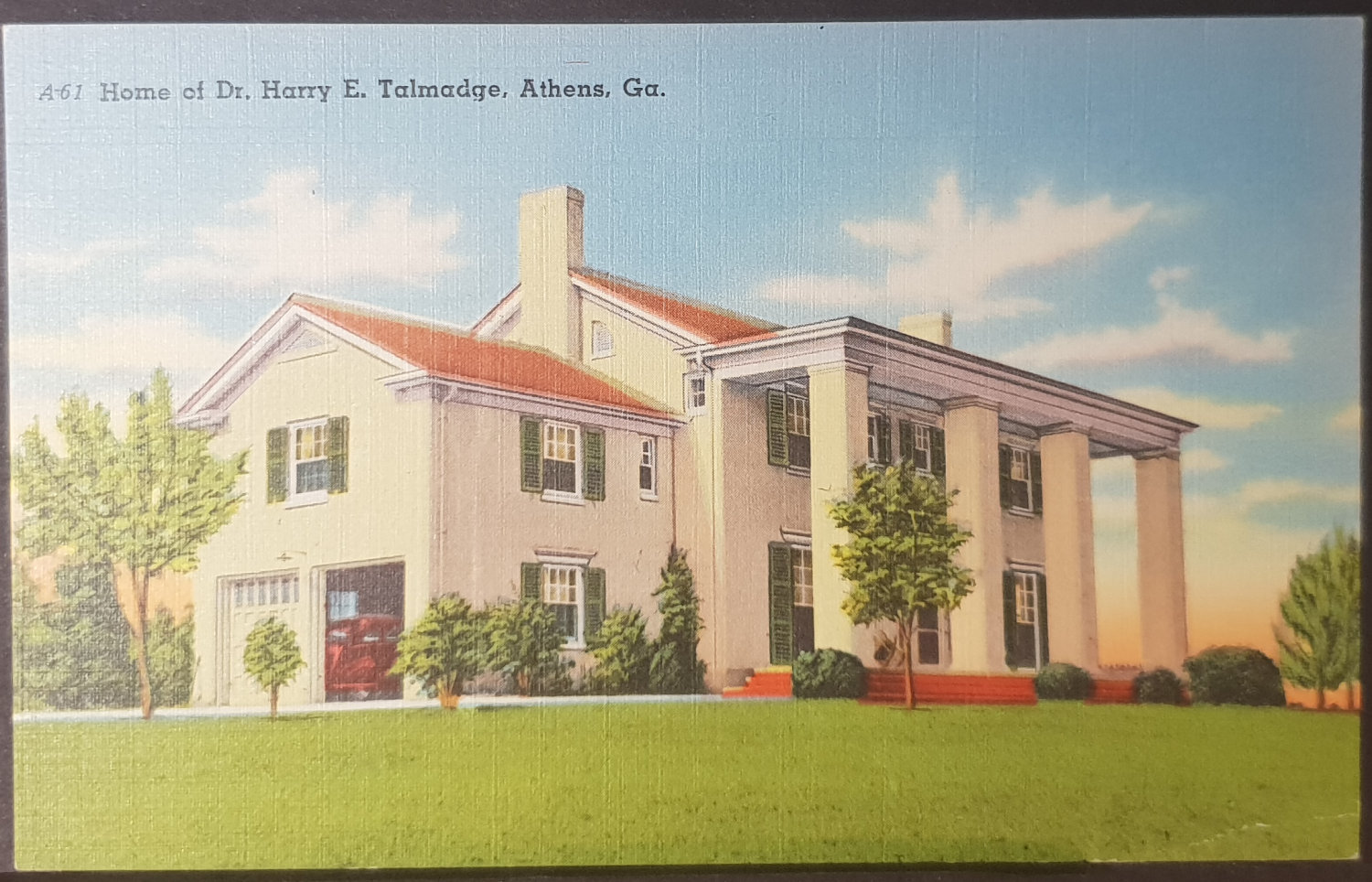 (image for) postcard USA - GA - Georgia #0012